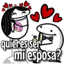 Valentina
quieres ser
mi esposa?