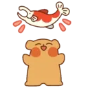 Urso e peixe 13