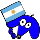 Blue Dog Flag 9