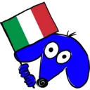 Blue Dog Flag 1