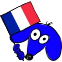 Blue Dog Flag 5