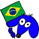 Blue Dog Flag 2