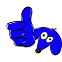 Blue Dog by Serge Gauya 5