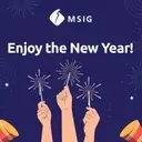 MSIG Christmas & New Year 2023 Stickers 1