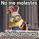 No me molestes Geysio No hablo con nacos