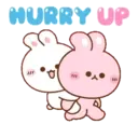 Koni & Ebi love couple rabbit 21