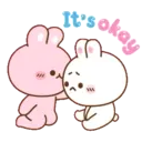 Koni & Ebi love couple rabbit 22