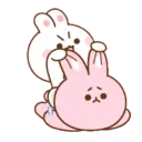 Koni & Ebi love couple rabbit 15