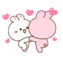 Koni & Ebi love couple rabbit 4