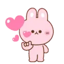 Koni & Ebi love couple rabbit 19