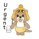 Cute otter Family .MOV 5