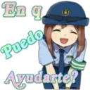 Policia niña ️ 8