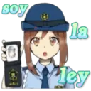 Policia niña ️ 4