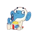 Mono azul 1 MOV. 17