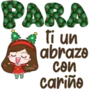 Felices fiestas cute 6