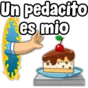 Un pedacito es mio