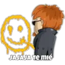 JAJAJA Te mié
