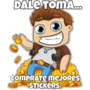 DALE TOMA... 186 COMPRATE mejores STICKERS