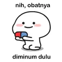 nih, obatnya
diminum dulu