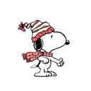 【中文】Snoopy 冬季應景全螢幕貼圖 22