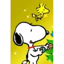 【中文】Snoopy 冬季應景全螢幕貼圖 19