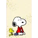【中文】Snoopy 冬季應景全螢幕貼圖 11