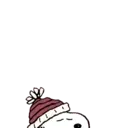 【中文】Snoopy 冬季應景全螢幕貼圖 8