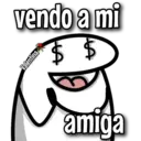 vendo a mi
$ $
amiga
Valentina