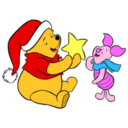NAVIDAD WINNIE POOH Y AMIGOS BLANCA AT 30