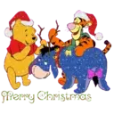 NAVIDAD WINNIE POOH Y AMIGOS BLANCA AT 2