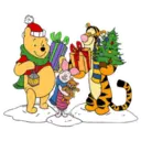 NAVIDAD WINNIE POOH Y AMIGOS BLANCA AT 20