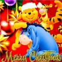 NAVIDAD WINNIE POOH Y AMIGOS BLANCA AT 14