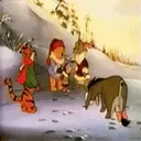 NAVIDAD WINNIE POOH Y AMIGOS BLANCA AT 28