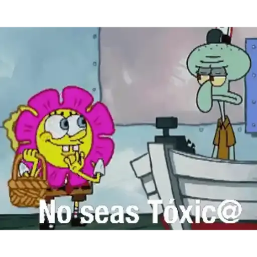 Bob Esponja flores  ️ 4