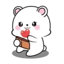 ‍ ️Lovely White Bear 6 MOV. 15