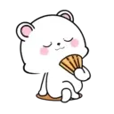 ‍ ️Lovely White Bear 6 MOV. 1