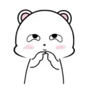 ‍ ️Lovely White Bear 6 MOV. 8