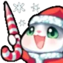 Michi Emotes Navideños ️ 23