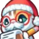 Michi Emotes Navideños ️ 22