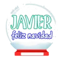 JAVIER feliz navidad