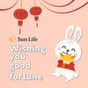 Sun Life Malaysia CNY Sticker Pack 8