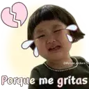 kes
Porque me gritas