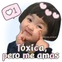 ♡1
Tóxica,
pero me amas
