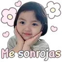 O
Me sonrojas