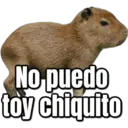 No puedo toy chiquito