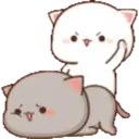 Animaded Peach Cats 27