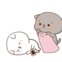 Animaded Peach Cats 25