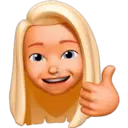 Memoji Blonde ☆ 9