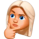 Memoji Blonde ☆ 8