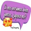 Si nos veríamos bien
juntos, ¿apoco no?
Soy Choogomila